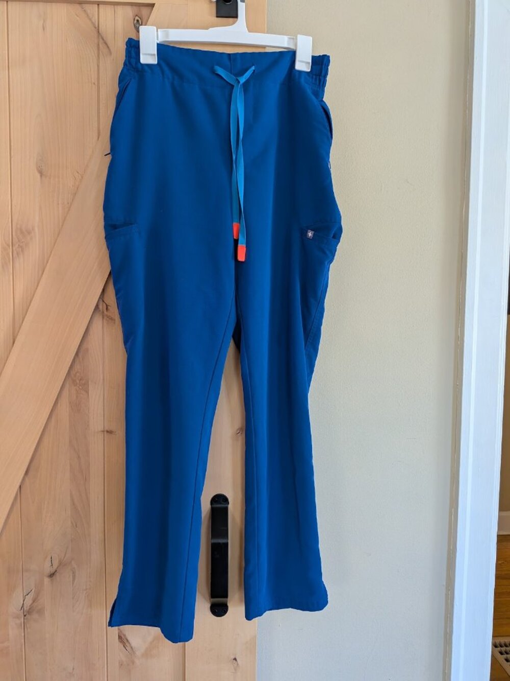 Figs Evans Scrub Pants Medium M Winning Blue